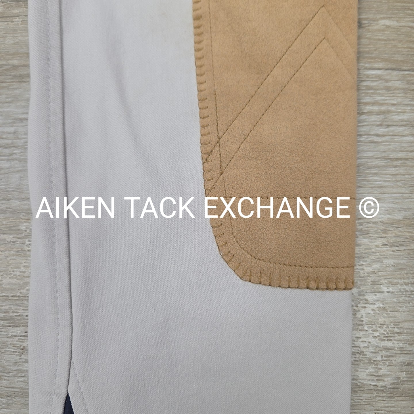 Santio Stella Euroseat Knee Patch Breeches, Beige, Size 26 R