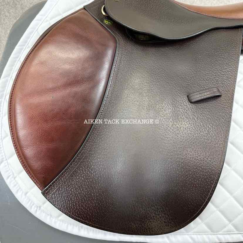 **SOLD** Beval The Natural Close Contact Jump Saddle, 17" Seat, Medium Tree, Foam Panels