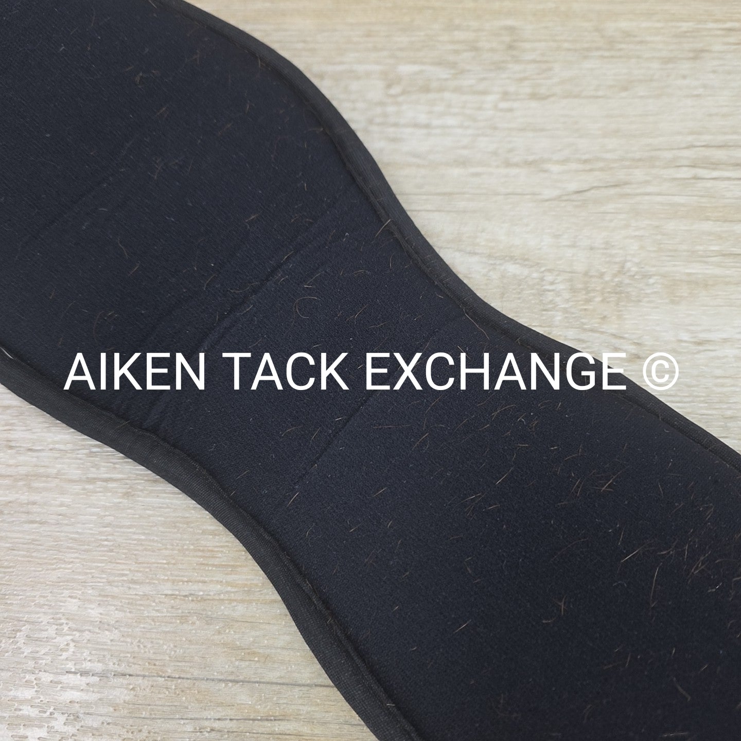 Collegiate Memory Foam Dressage Girth, Black, 22"