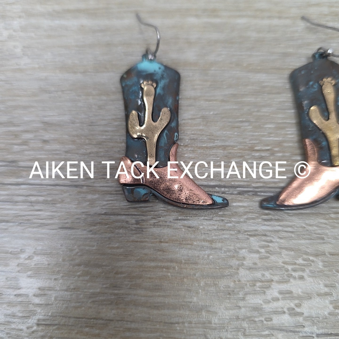 Western Boot Earrings