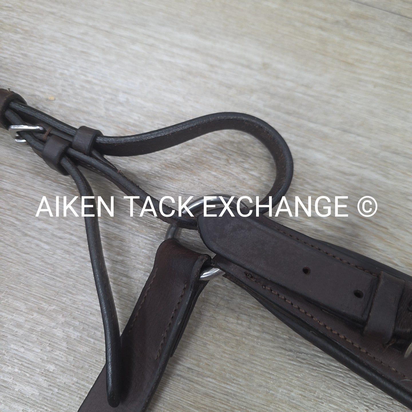 Correct Connect 3 Point Breastplate with Double Neck Strap, Brown, Size Full