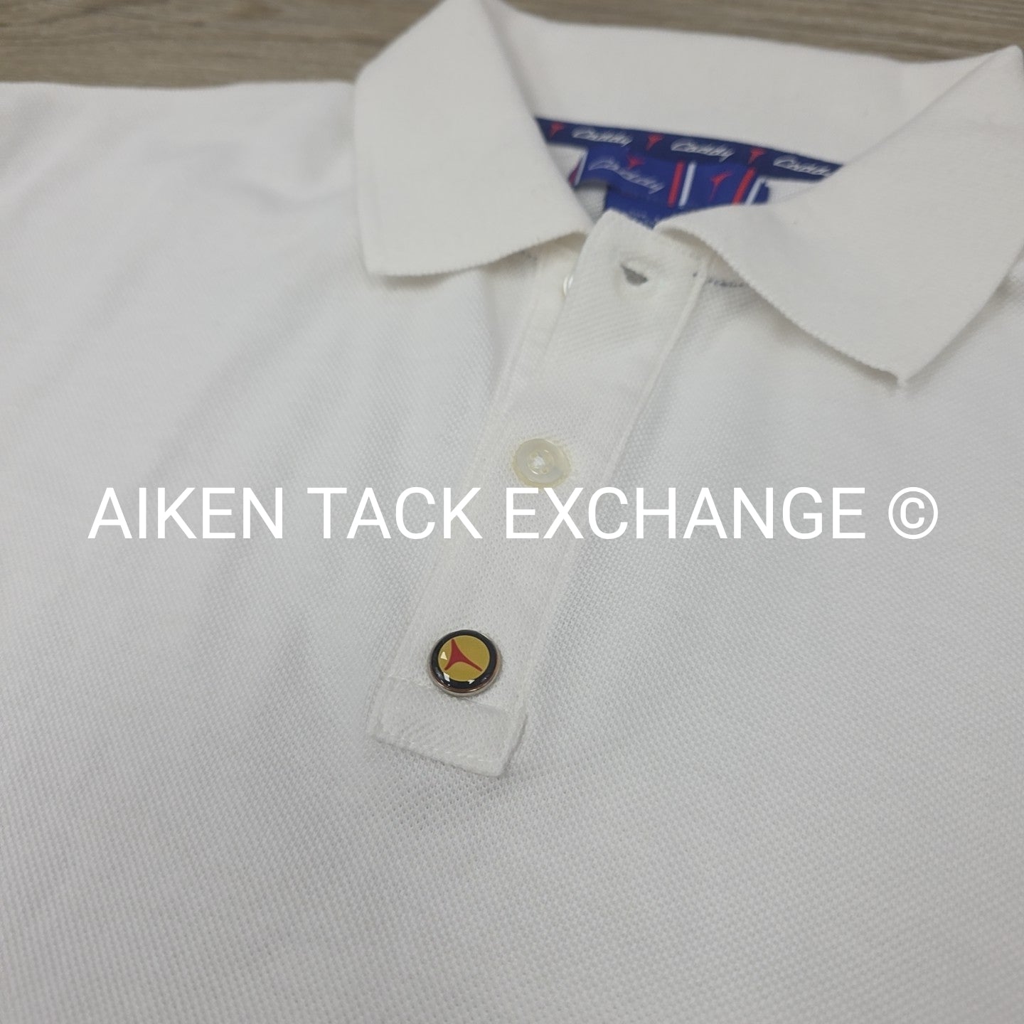 Caddy Short Sleeve Polo Top, Size Large