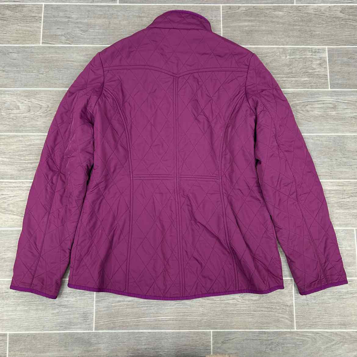 Dubarry Bettystown Quilted Coat in Berry, Women's 40