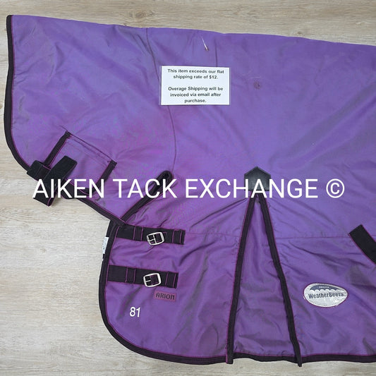 Weatherbeeta Arion Heavy Weight Combo Turnout Blanket, 81"