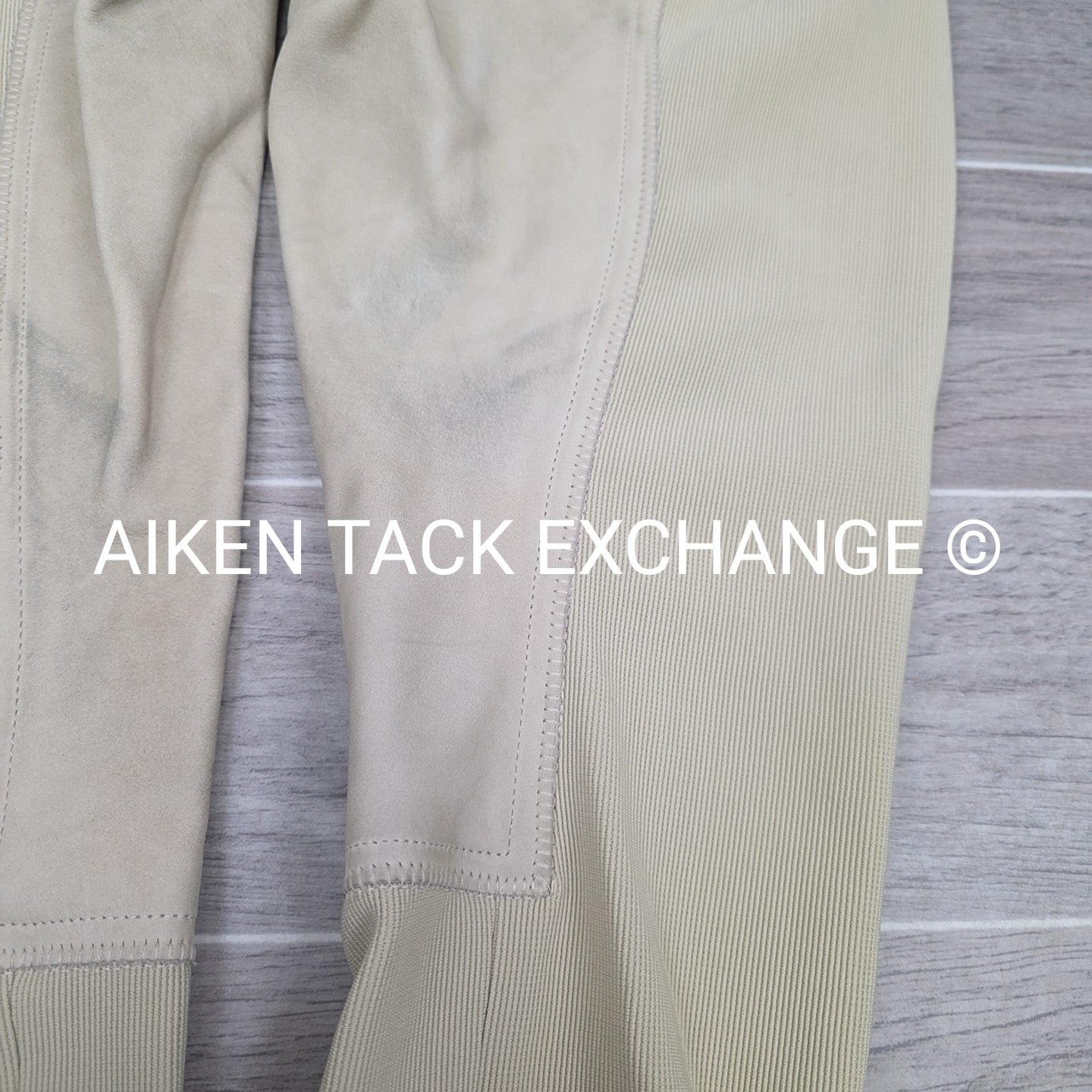 Trainers Choice Leather Full Seat Breeches, Size 34R