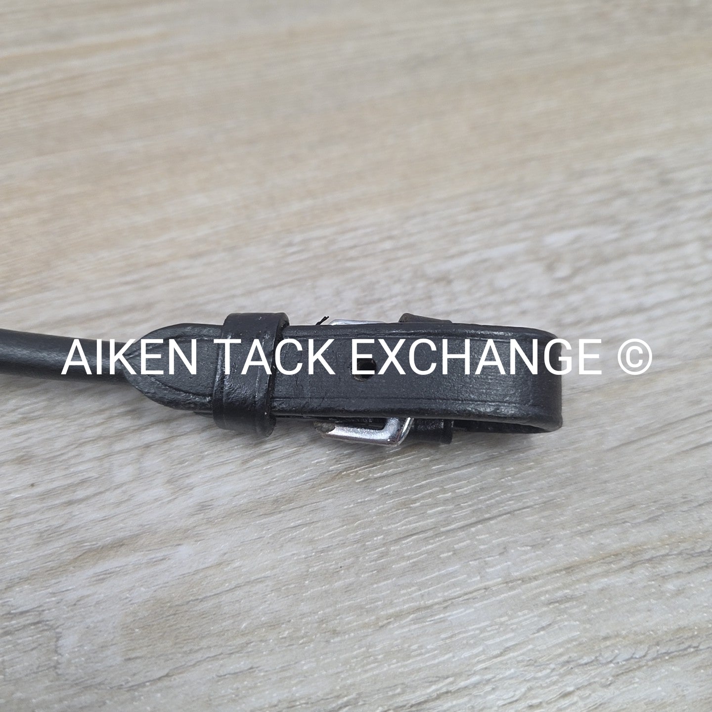 Rolled Leather Saddle Grab Strap