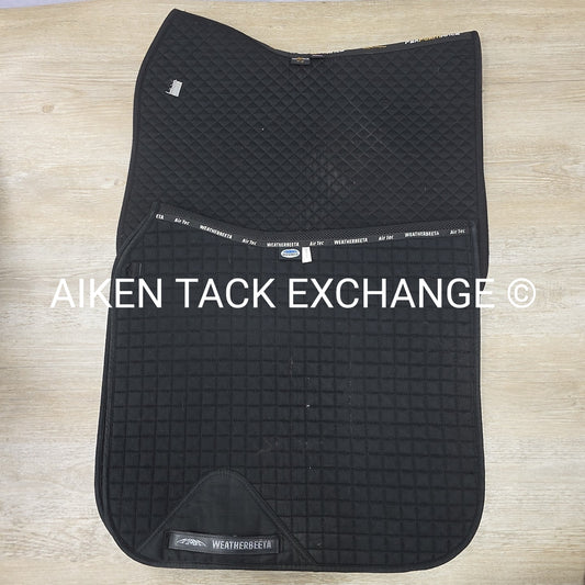BARGAIN BUNDLE: Weatherbeeta & Shires Arma Dressage Saddle Pad