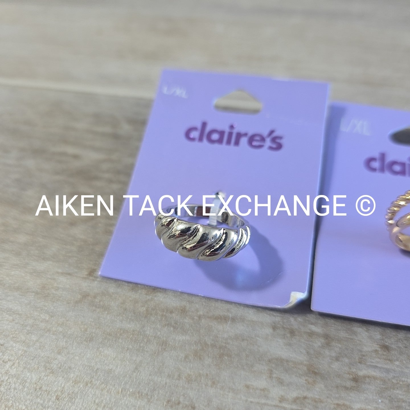 Claire's Rings (2) - Size L/XL