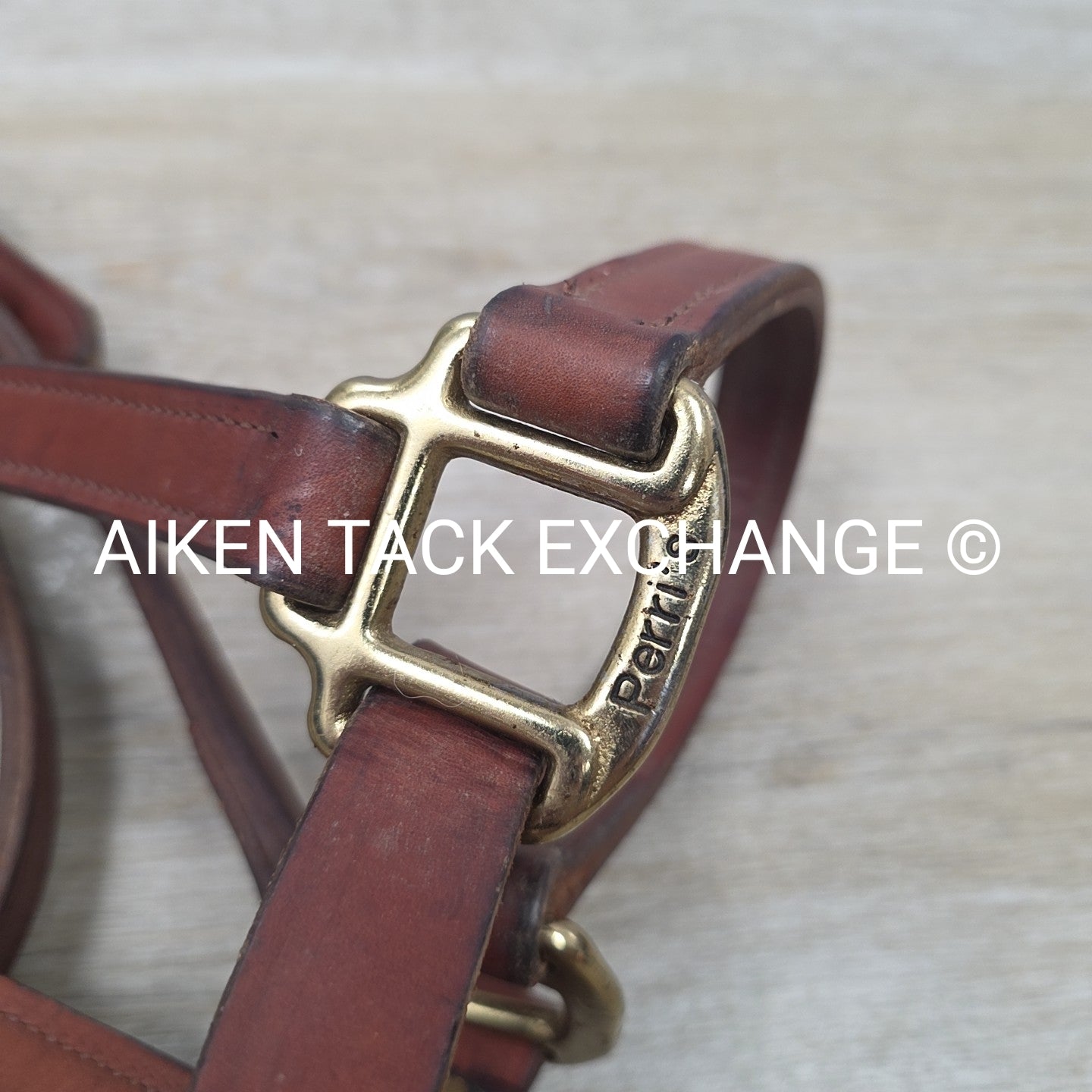BARGAIN BUNDLE: Perri's Leather Halter with Leather Lead Chain