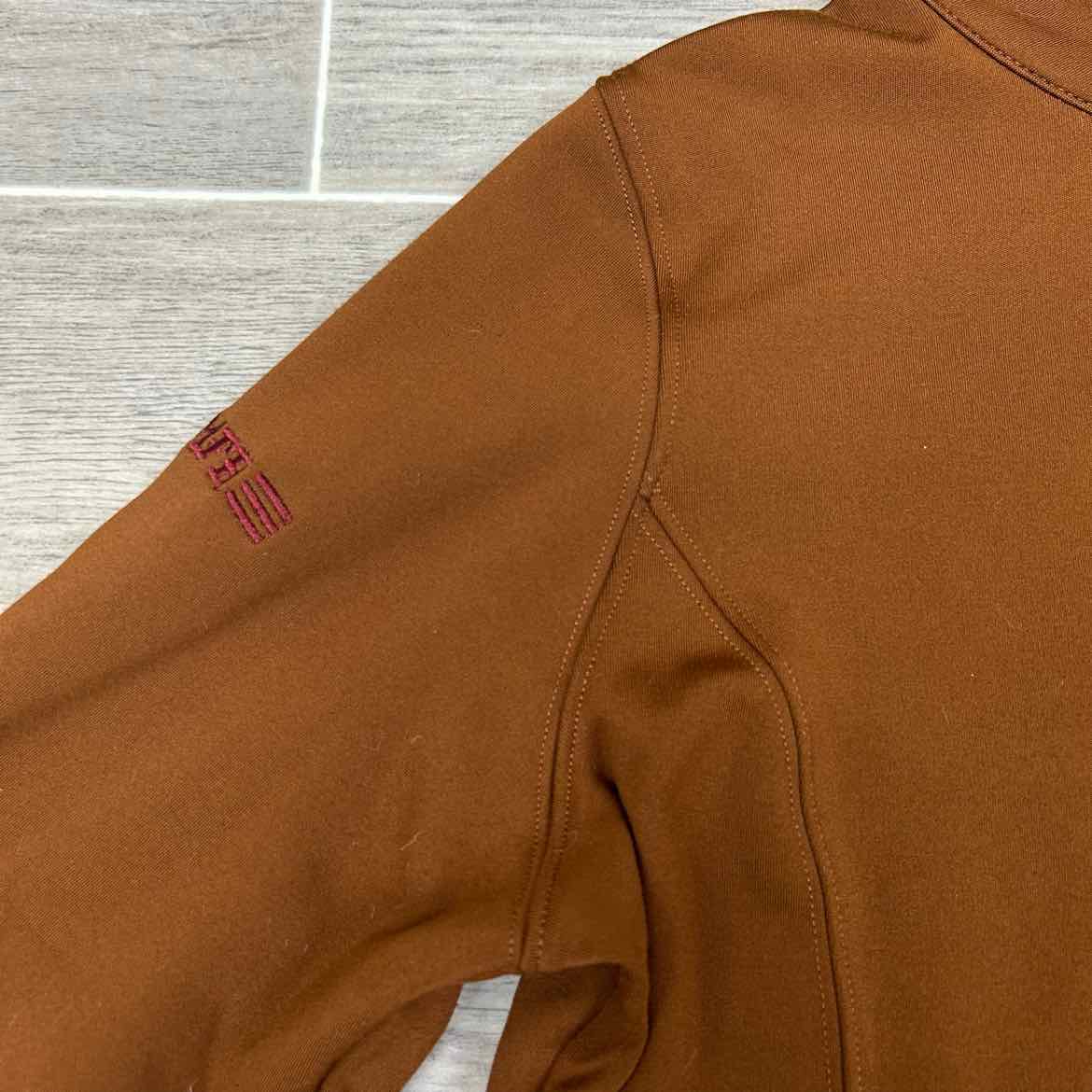 Romfh Aachen Zip Long Sleeve Top, Size Small