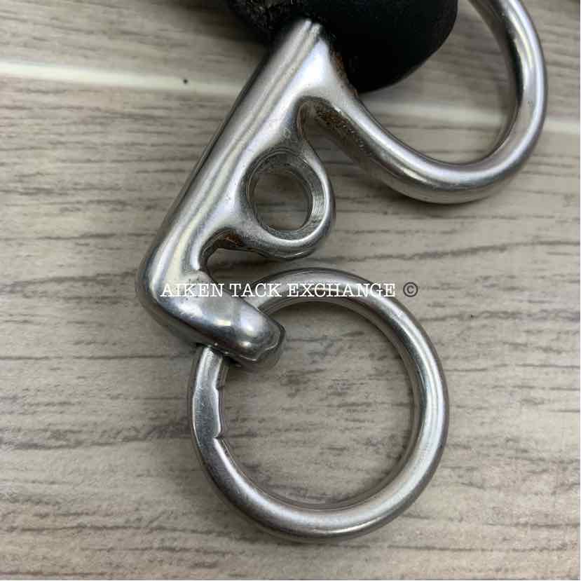 Single Joint Rubber Pelham Bit (has chew marks & blemishes) 4.25"