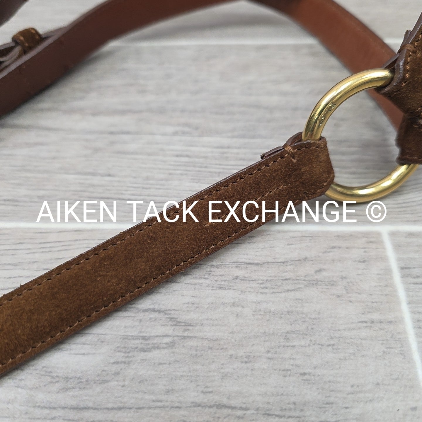 Ralph Lauren Tri-Strap Stirrup Waist Belt, Size Medium
