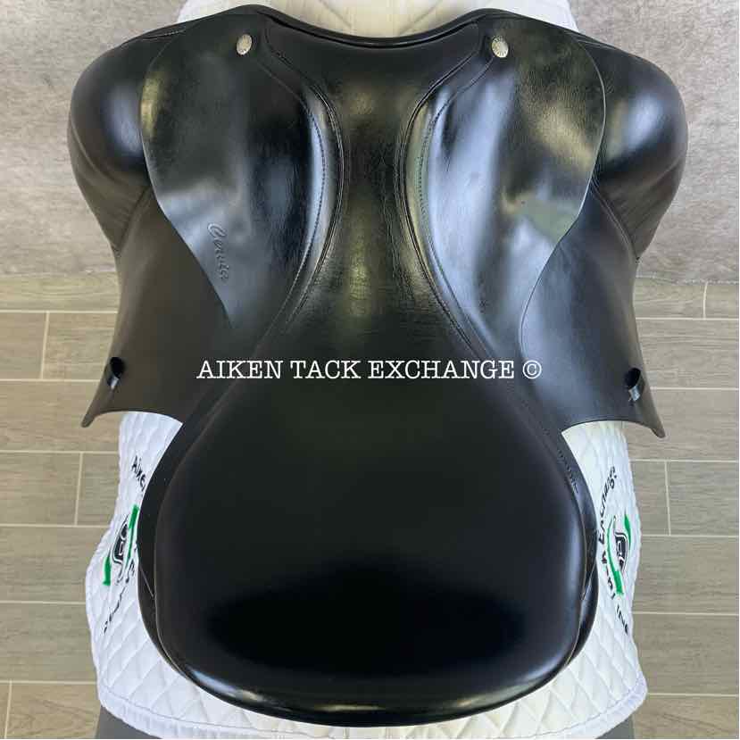 **SOLD** 2003 Amerigo Cervia Dressage Saddle, 17.5" Seat, Wide Tree, Wool Flocked Panels