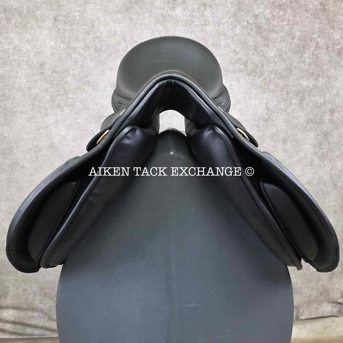 **SOLD** HDR - Henri de Rivel Vegan-X IGP All Purpose Saddle, 15.75" Seat, Adjustable Tree - Changeable Gullet, Wool Flocked Panels