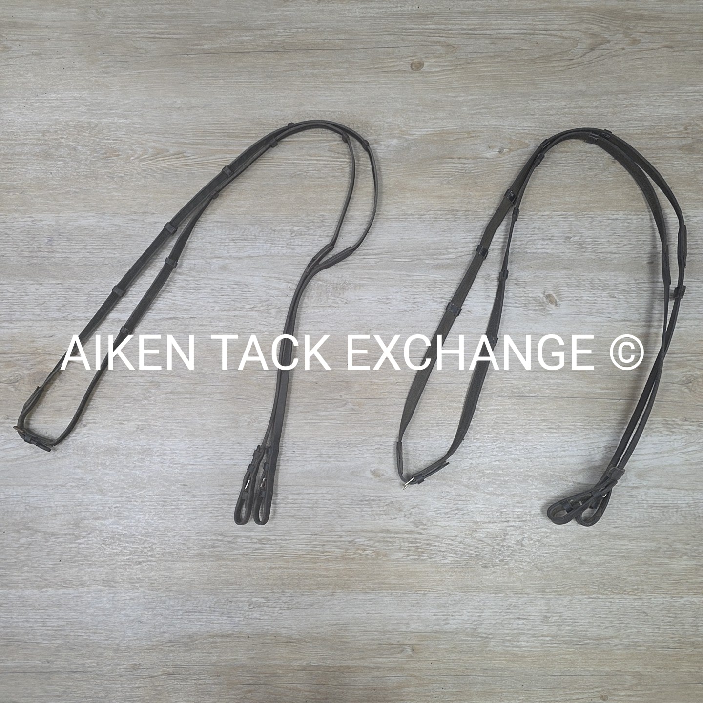BARGAIN BUNDLE: 2 Pair Rubberized Web Grip Reins, Black