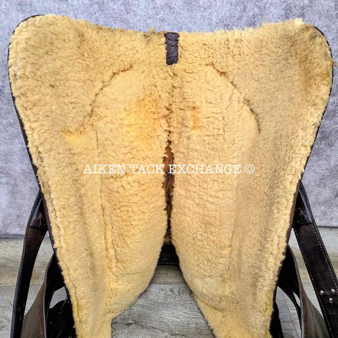 Roping Western Saddle, 15" Seat, Wide Tree - Full QH Bars, Weighs Approximately 49 lbs
