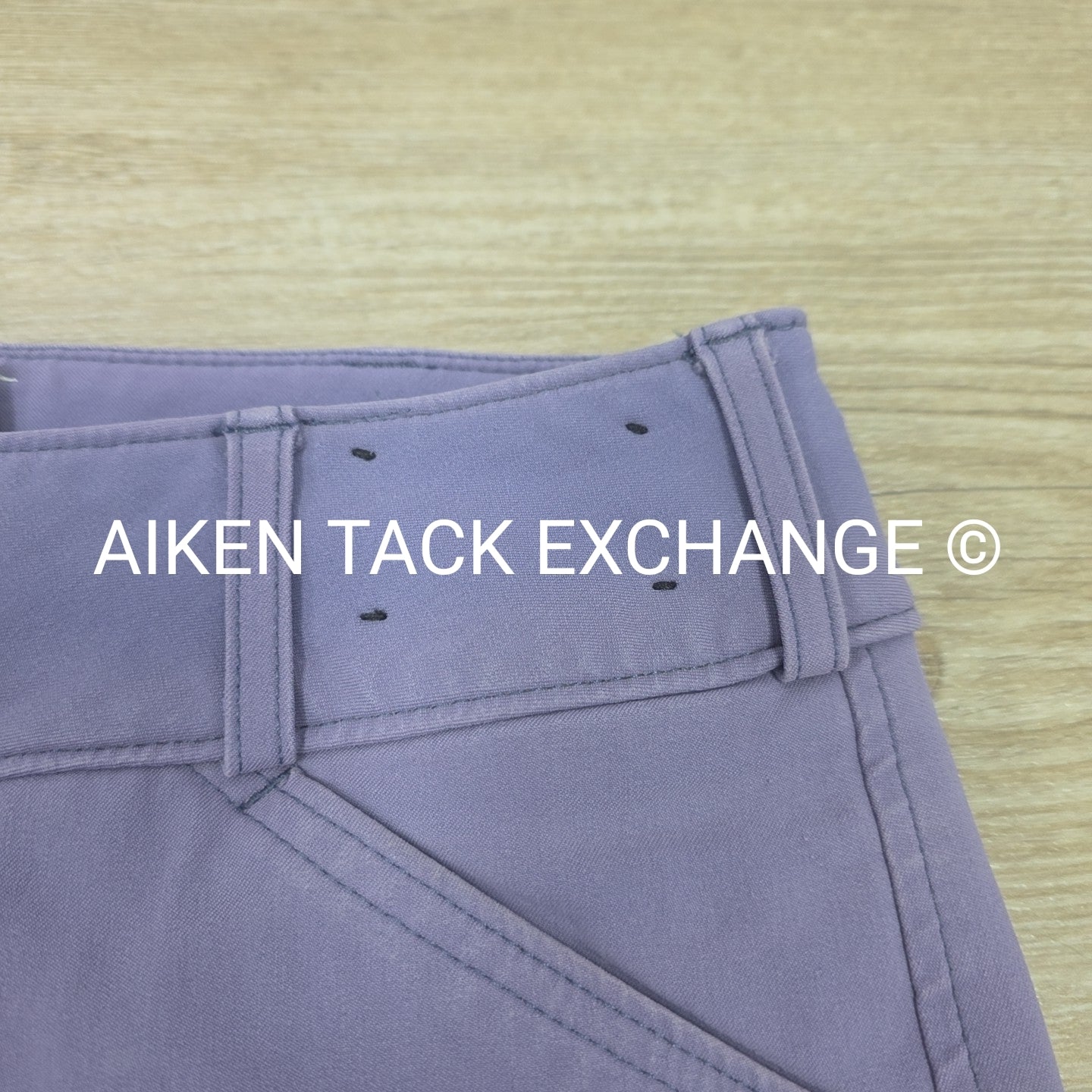 Tailored Sportsman Trophy Hunter Knee Patch Breeches, Ultra Violet, Size 24