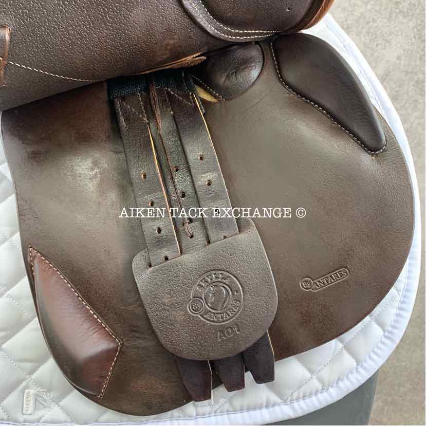 **SOLD** 2021 Antares Signature Skylla Close Contact Jump Saddle, 17.5" Seat, 3A Flap, Medium Tree, Foam Pro Panels