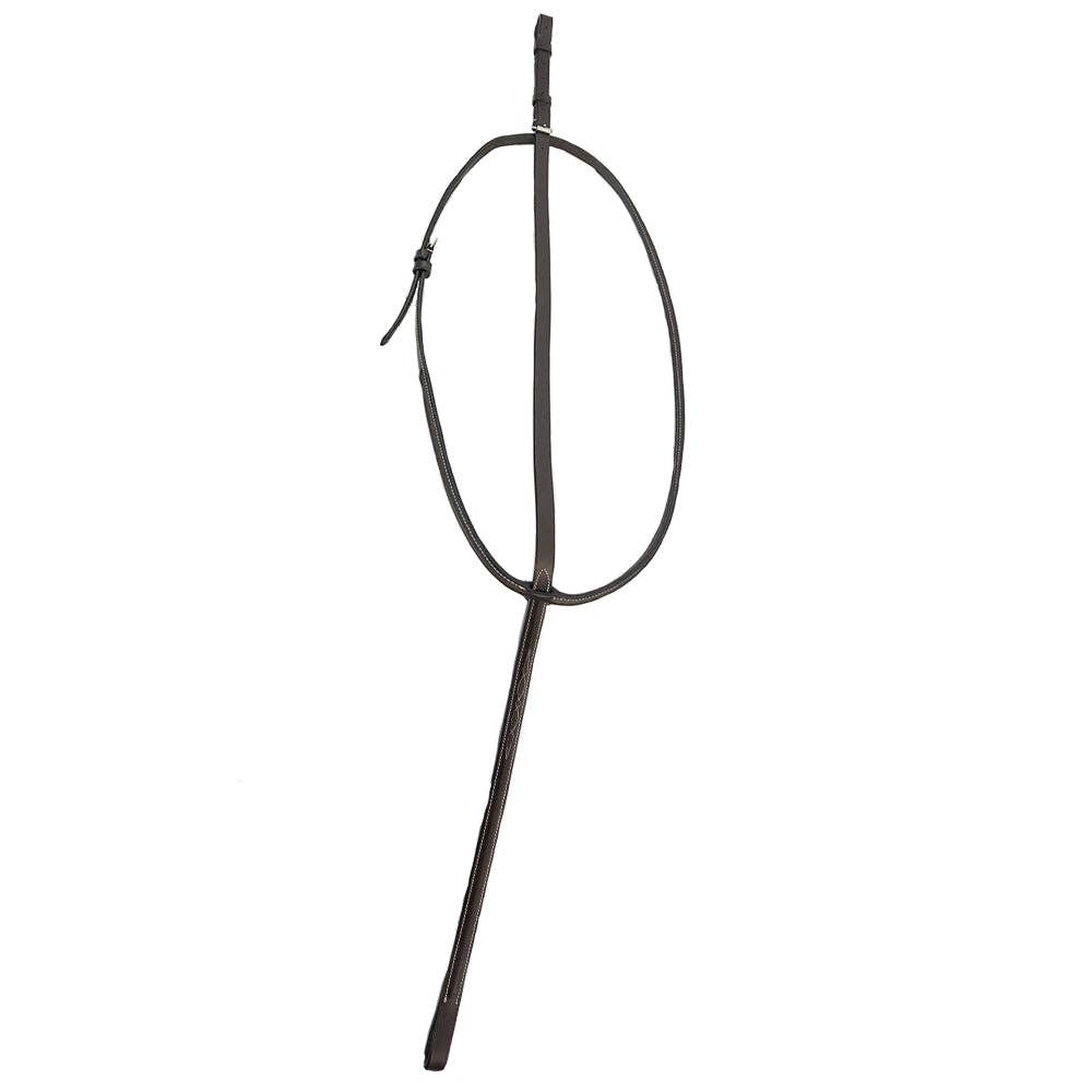 HDR - Henri De Rivel Pro Raised Fancy Stitched Standing Martingale: Havana / Pony
