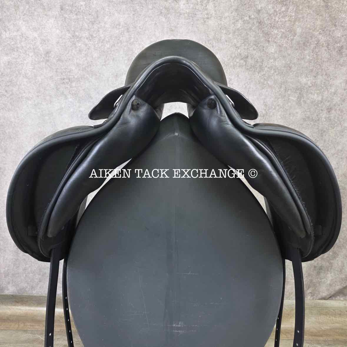 **SOLD** 2015 Prestige Lucky Idol Dressage Saddle, 16" Seat, 32 Tree - Medium, Wool Flocked Panels