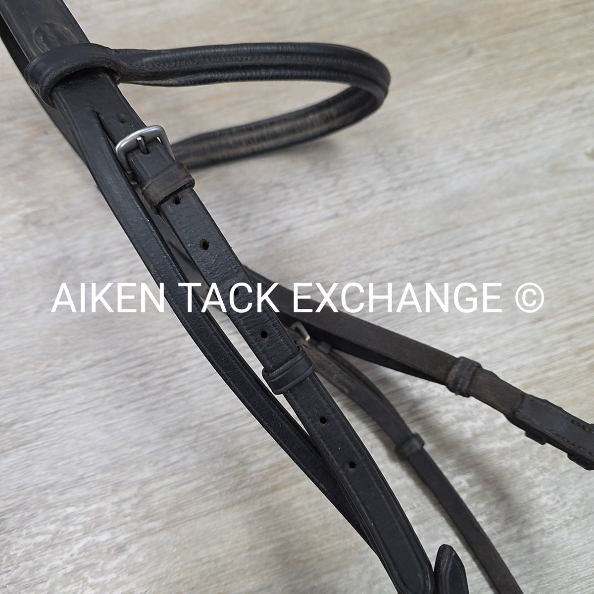 BARGAIN BUNDLE: Flash Bridle with Extra Headstall, No Reins, Black, Size Full