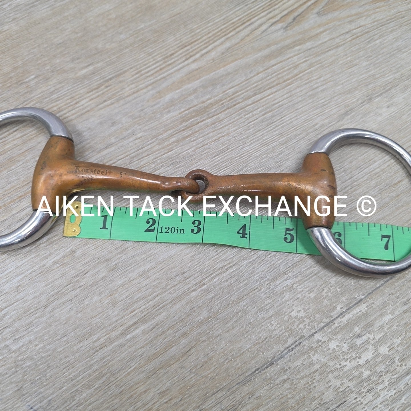 Korsteel Copper Single Joint Eggbutt Bit 5"