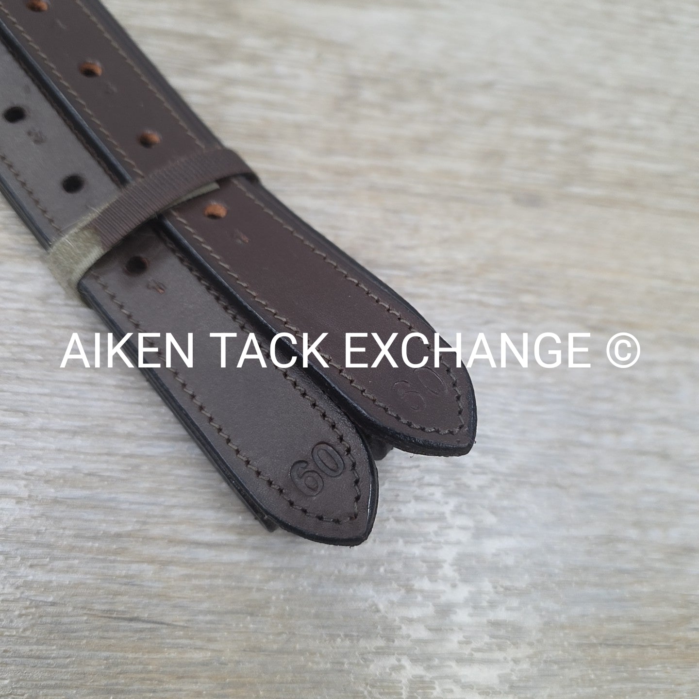HDR Nylon Lined Stirrup Leathers, Havana, 60"