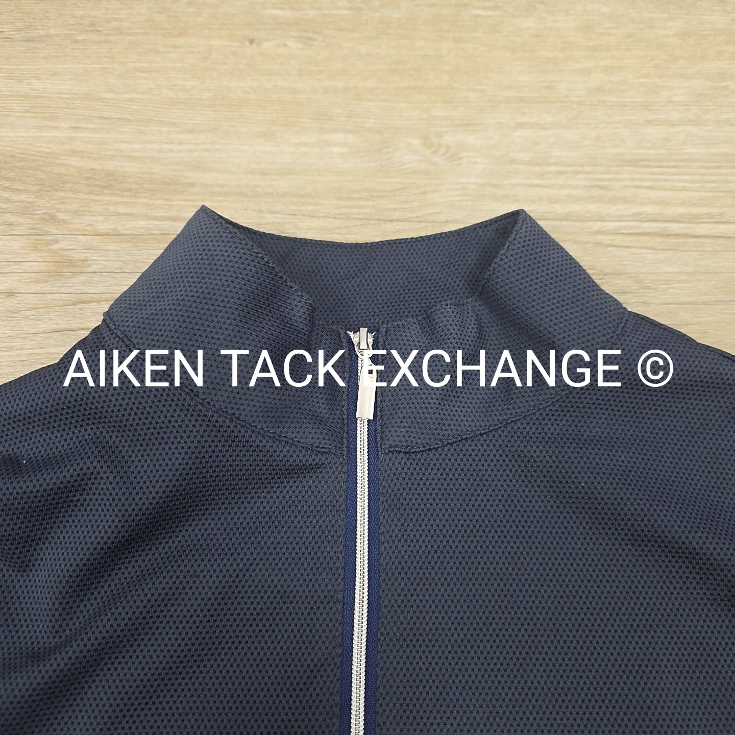 Adrienne Hendrick Saddlery Long Sleeve Sun Shirt, Size Small