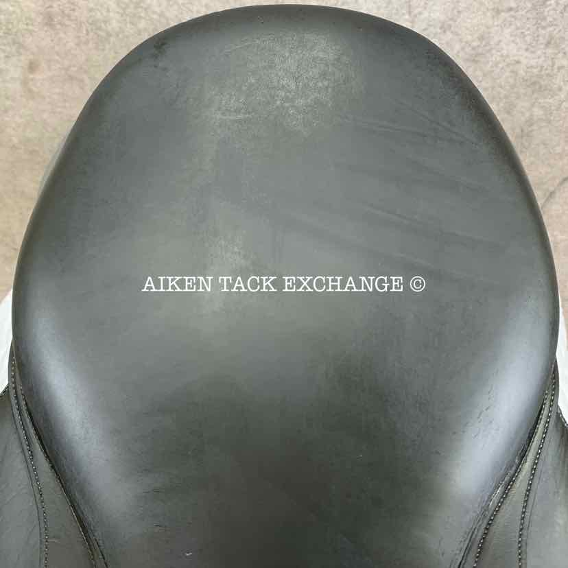 1998 Devoucoux Milady Monoflap Dressage Saddle, 17" Seat, 2 Flap, Medium Tree, Foam Panels