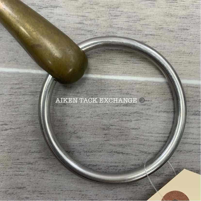 Herm Sprenger Aurigan Heavy Weight Single Joint Loose Ring Bit 5.75"