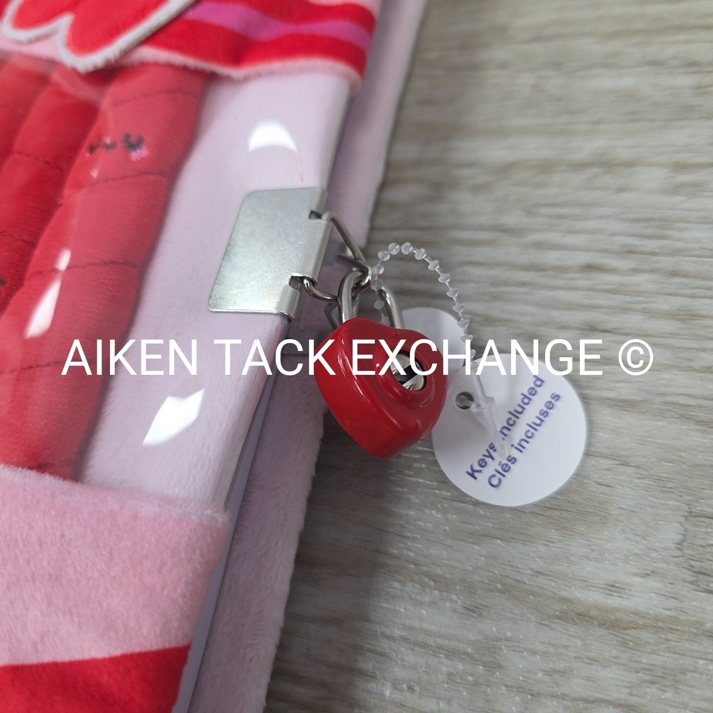 Claire's Cherry Twist Diary w/ Keys