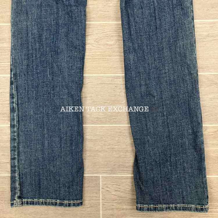 Ariat R.E.A.L Straight Leg Denim Jeans, Size 28 R