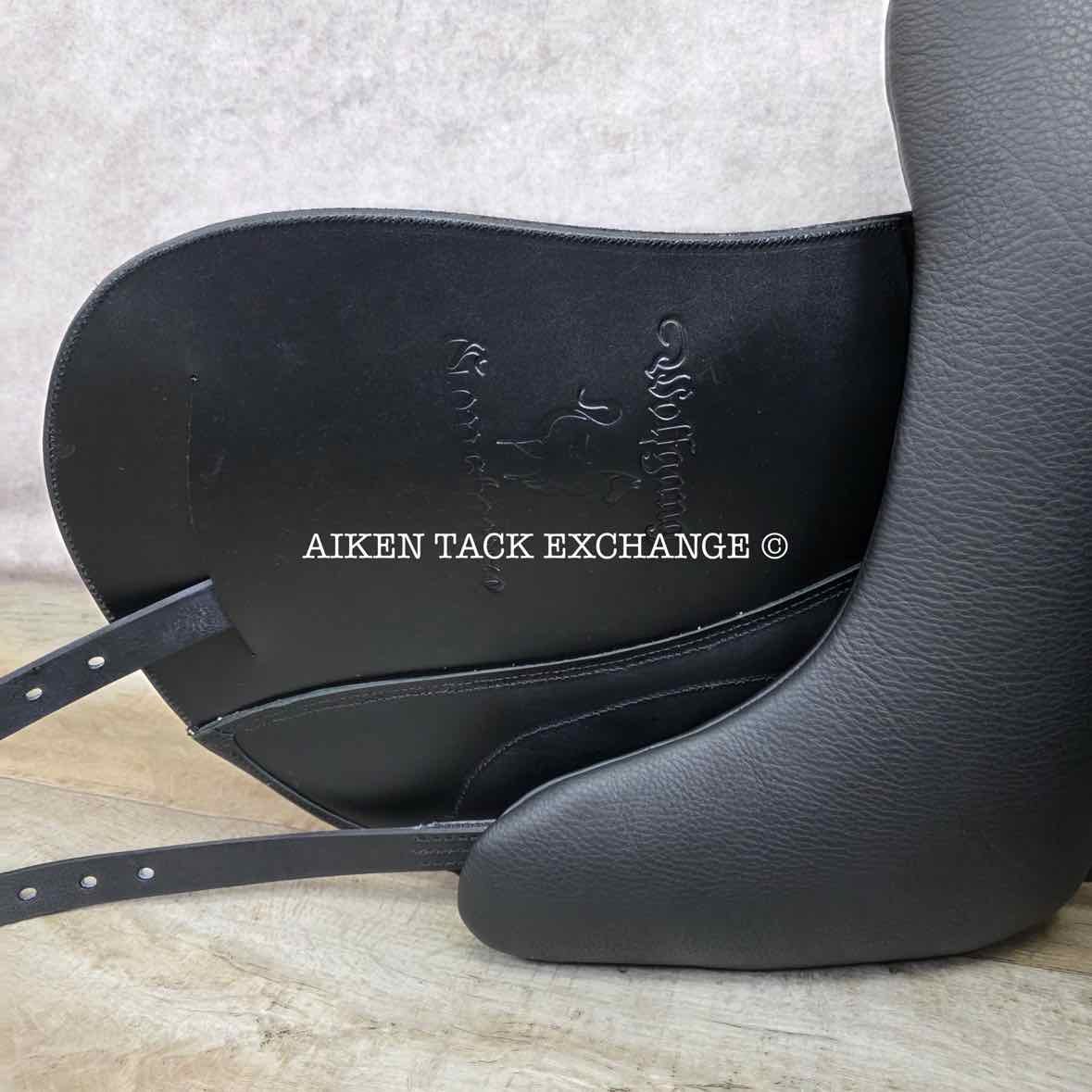 2025 Custom Saddlery Wolfgang Constanze 2 Monoflap Dressage Saddle, 17.5" Seat, Adjustable Tree, Wool Flocked Panels