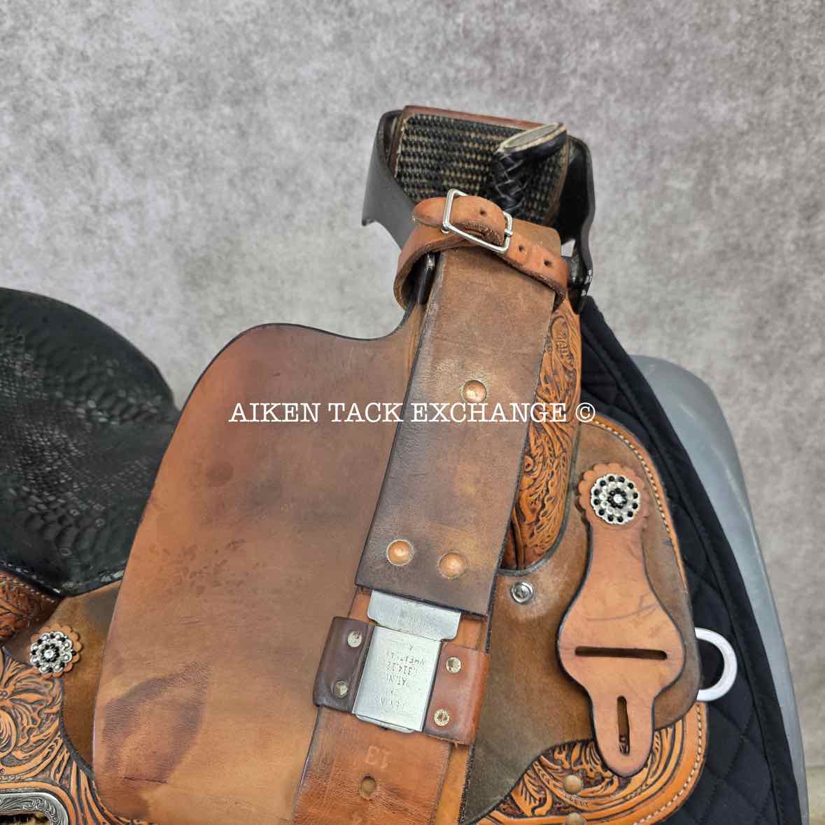 2020 High Horse 6224 Jewel Barrel Racing Western Saddle, 15" Seat, Regular Tree - Semi QH Bars