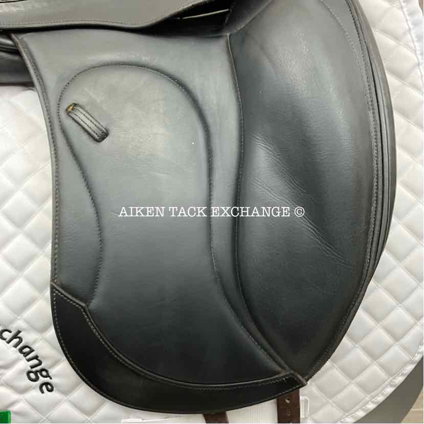 **SOLD** 2010 Stackhouse Legado Monoflap Dressage Saddle, 17.5" Seat, Medium Narrow Tree