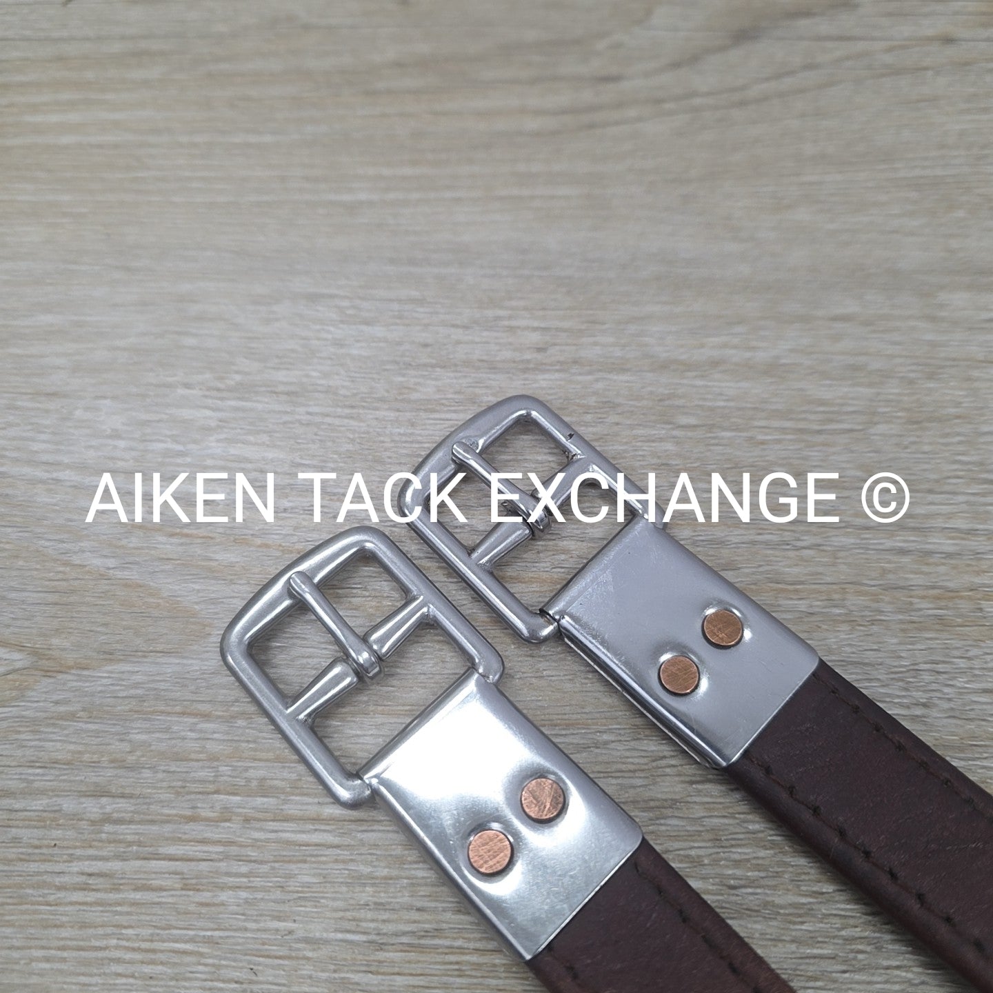 M. Toulouse Stirrup Leathers, Brown, 54"