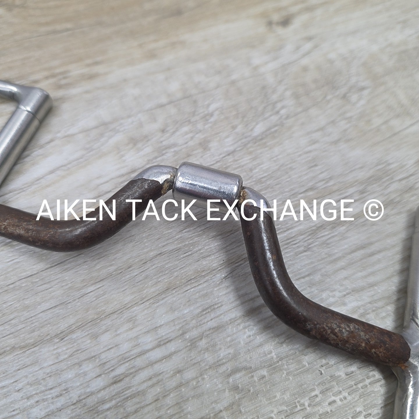 JKS Jay Shuttleworth D Ring Sweet Iron High Port Comfort Mouth Bit 5.25"