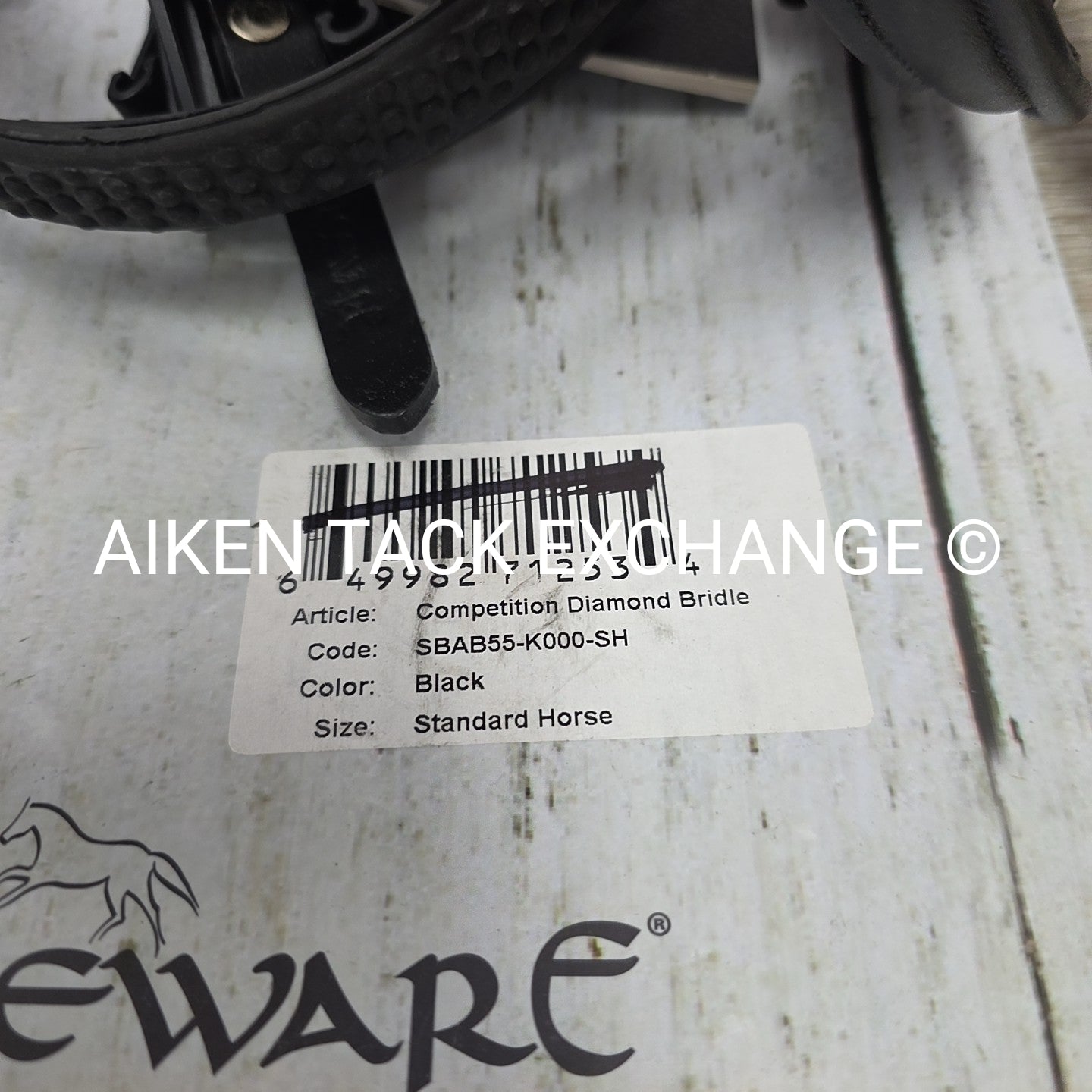 Horseware Rambo Micklem Competition Diamond Bridle, Black, Size Full