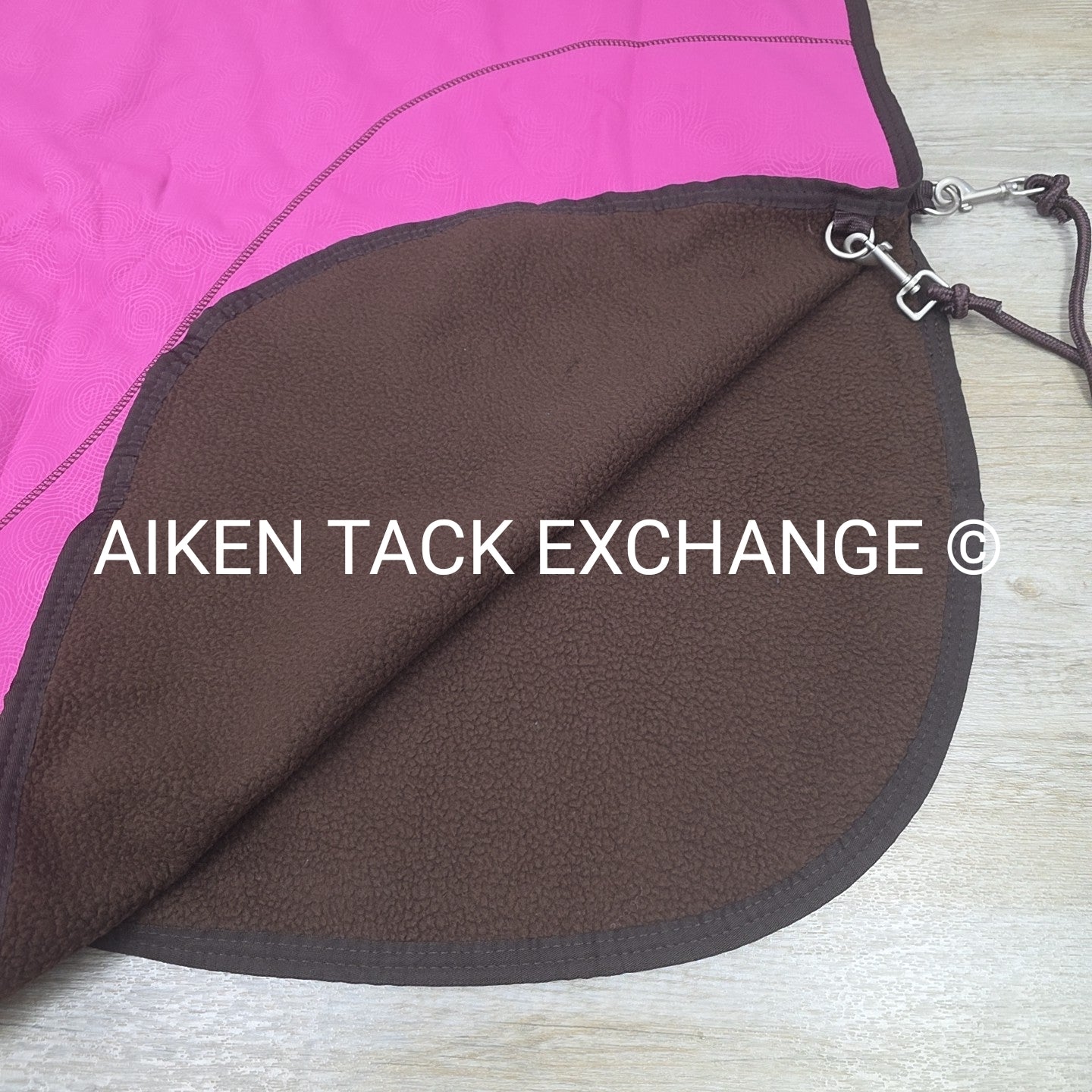Fenwick Equestrian Softshell Cooler with Sherpa Fleece Lining, Pink, 66"