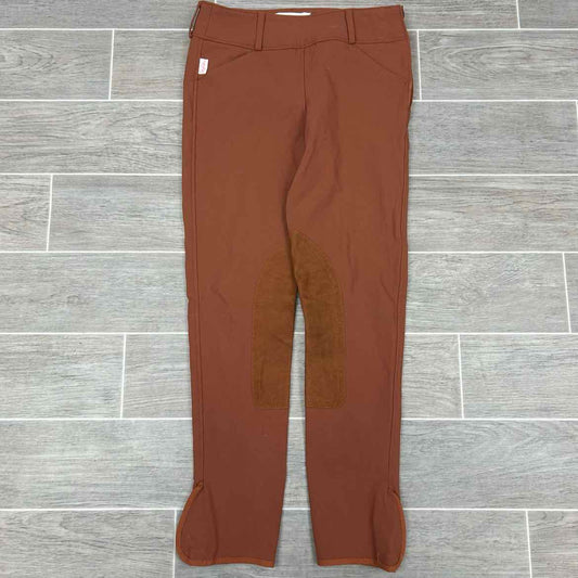 Tailored Sportsman Trophy Hunter Knee Patch Breeches, Size 24