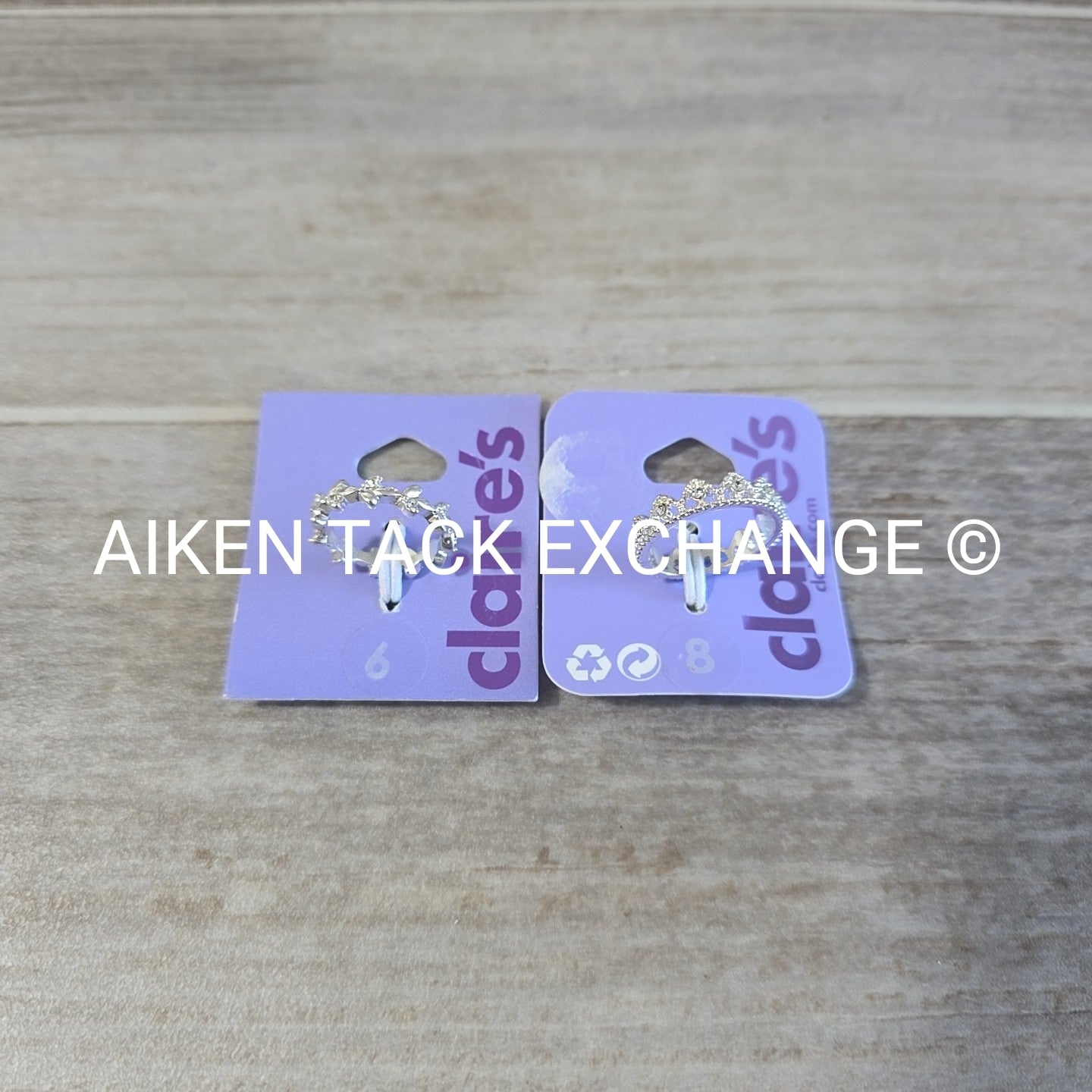 Claire's Rings (2) - Size 9