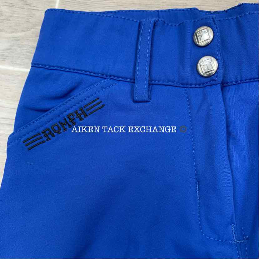 Romfh Sarafina Silicone Grip Knee Patch Breeches, Size 22