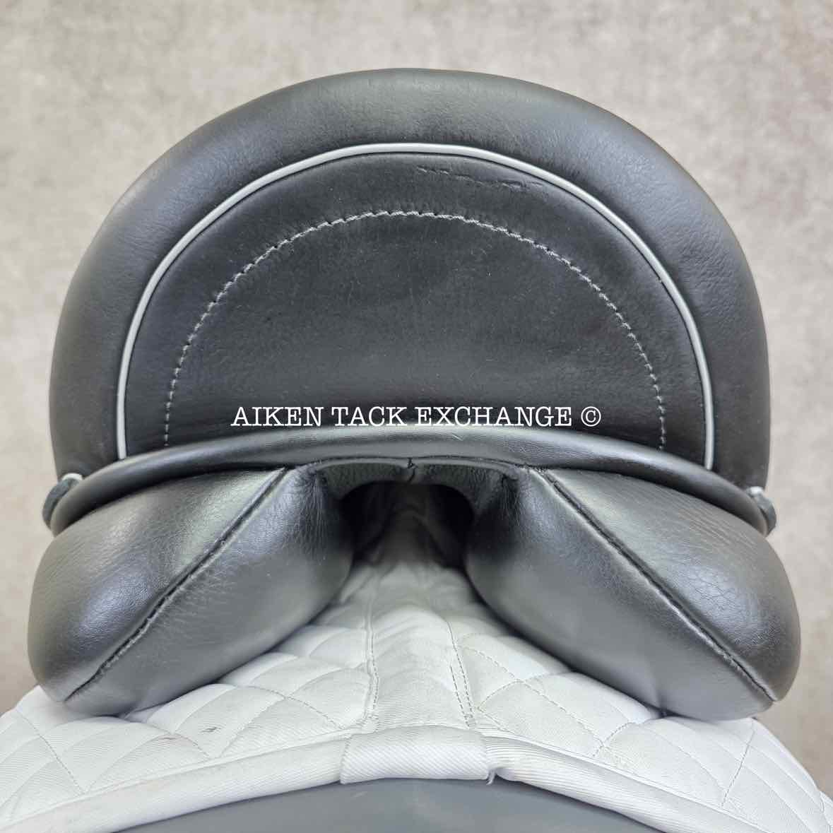 2013 Custom Saddlery Icon Coda Dressage Saddle, 17.5" Seat, Adjustable Tree, Wool Flocked Panels