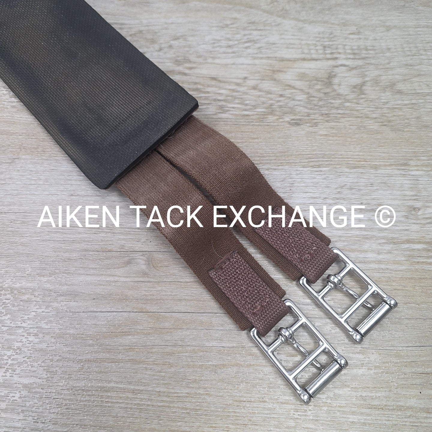 Professional's Choice Double Elastic SMx Girth, Brown, 52"