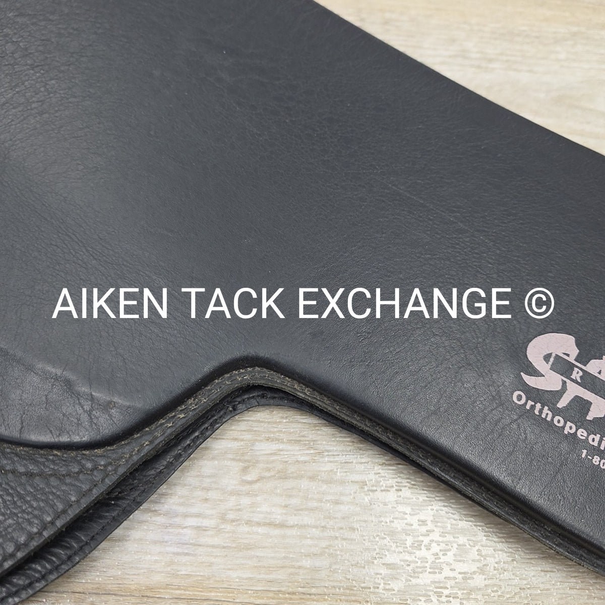 Saddle Right Orthopedic Leather Half Pad, 21" (17"-17.5")