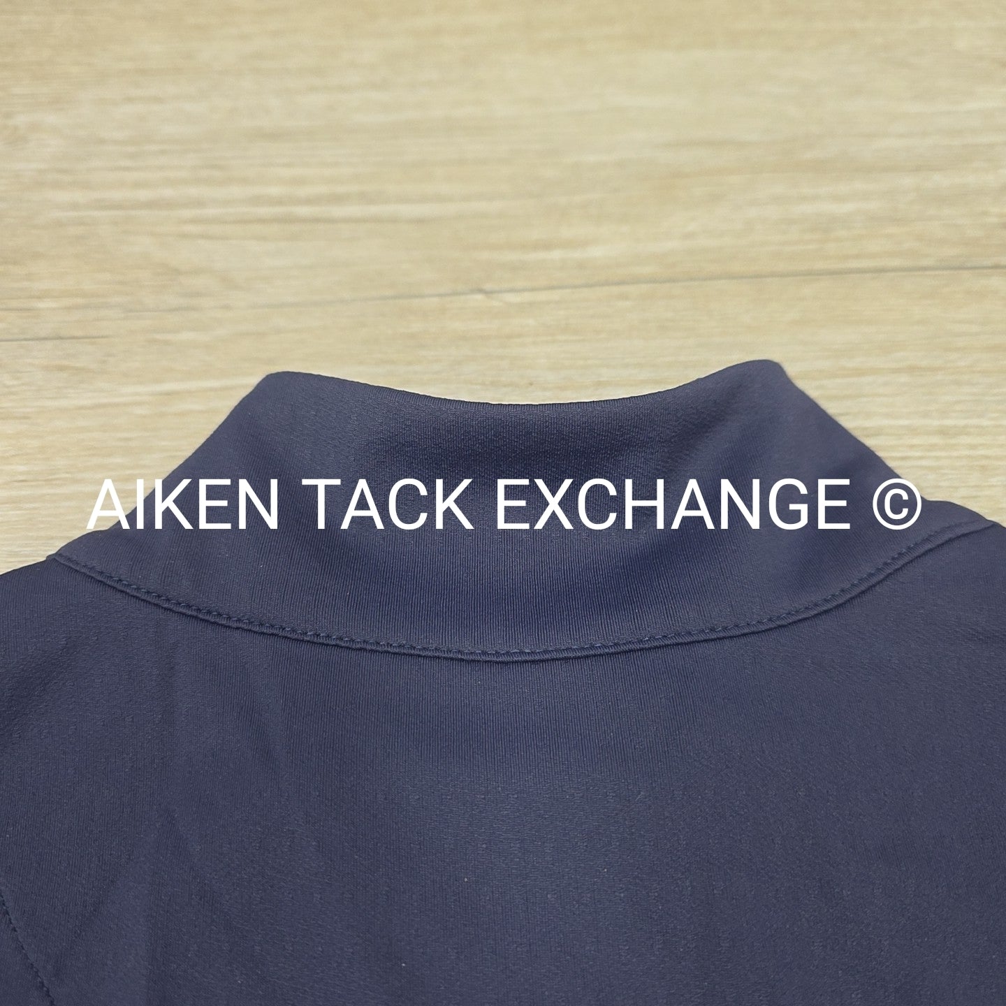 Kastel Denmark Lace Quarter Zip Cap Sleeve Top, Size Large