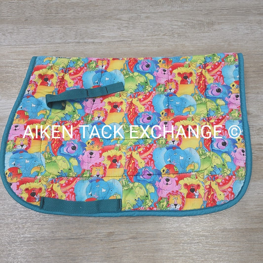 Wilker's Cartoon All Purpose Saddle Pad, Size Pony