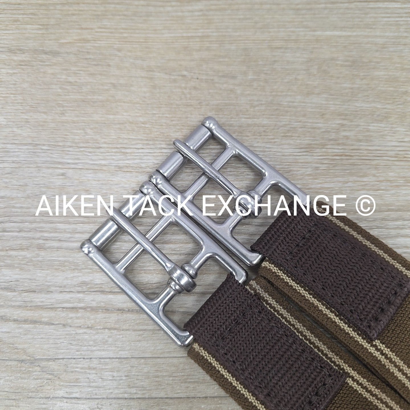 Majyk Equipe 'Tucksafe' Belly Guard Stud Guard Girth, Brown, 56"