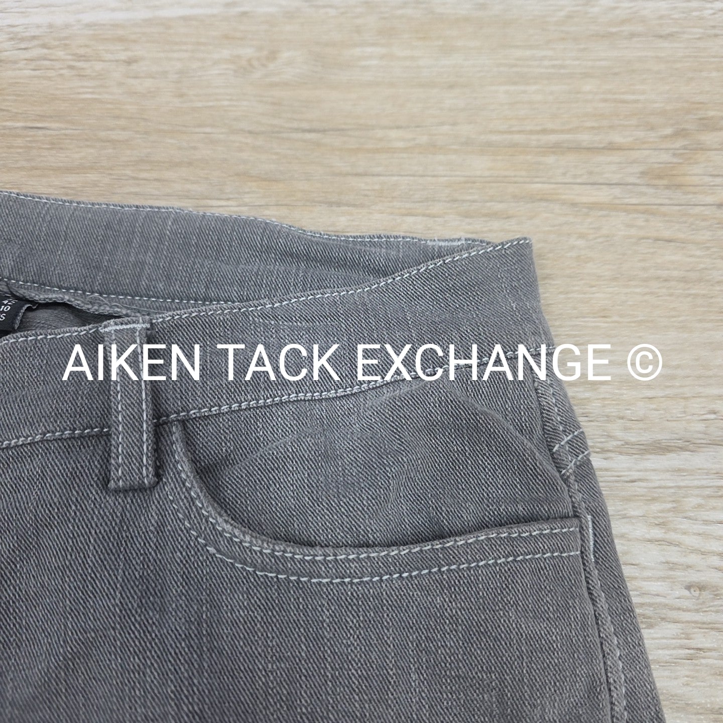 Horze Denim Knee Patch Breeches, Size XS