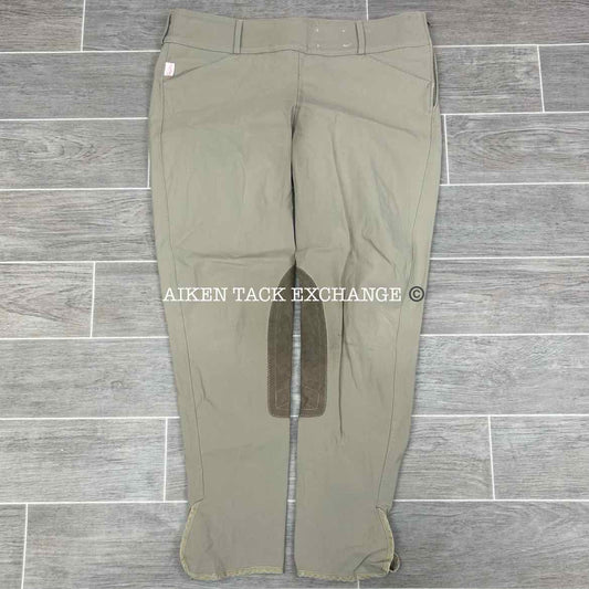 Tailored Sportsman Trophy Hunter Knee Patch Breeches, Size 34